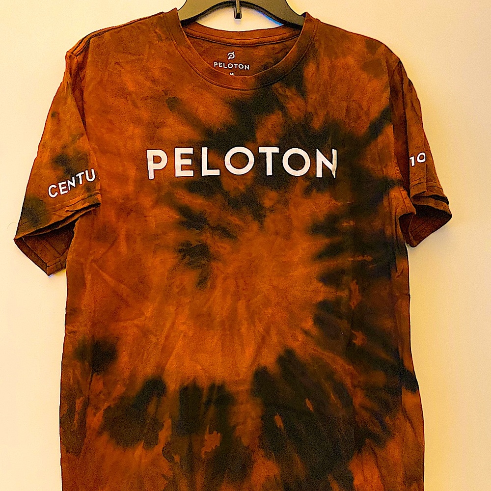 Peloton Shirt tie dyed